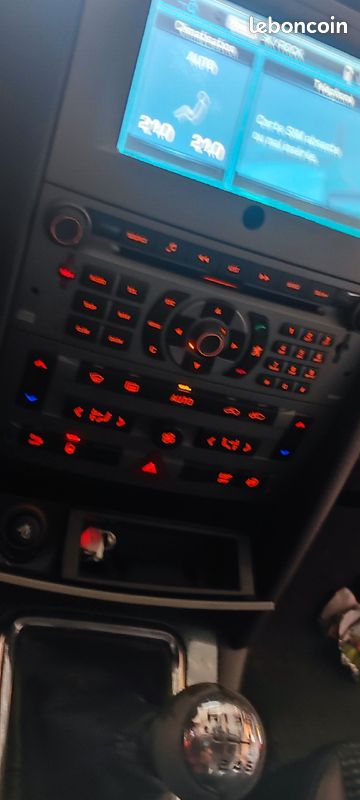 Autoradio et écran gps 407 (image 1)