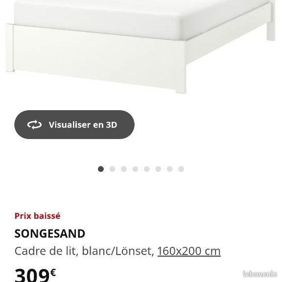 Lit double à vendre (image 3)
