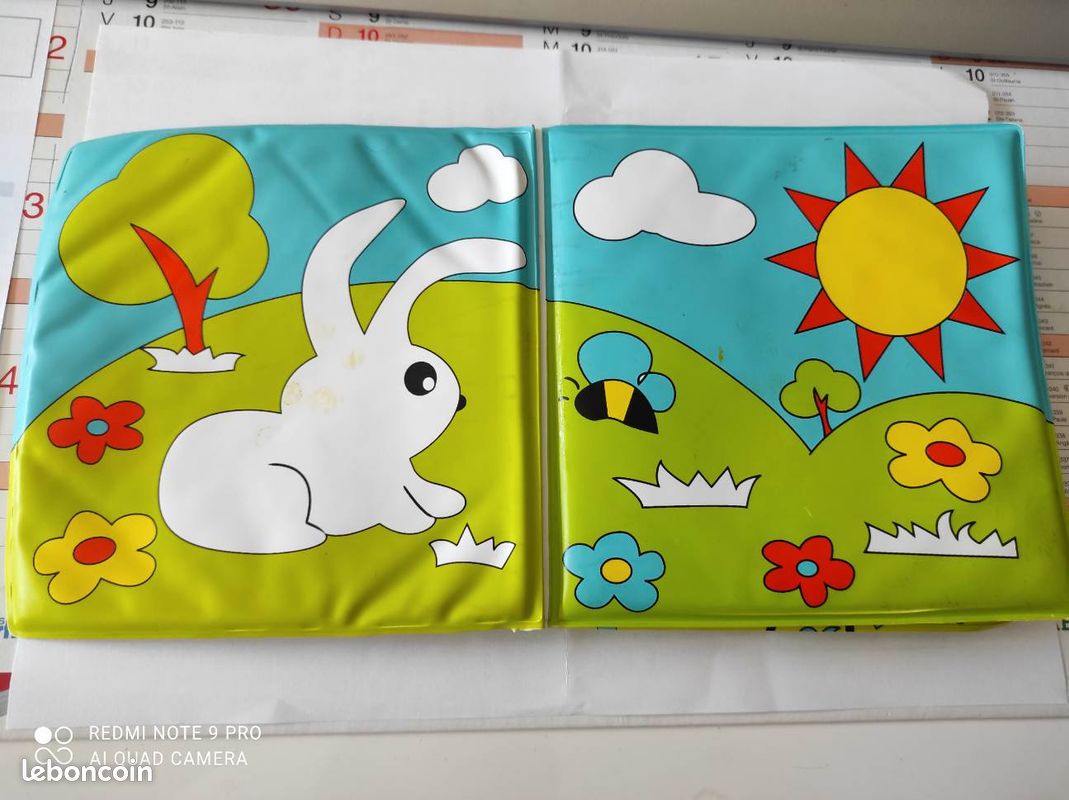 Livre de bain bébé animaux mixte caro07380 (image 3)