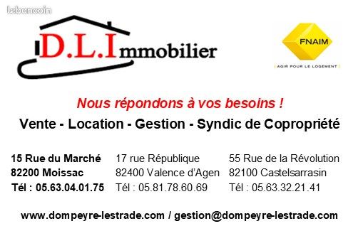 Appartement 4 pièces 112 m² · à Moissac · 112 m² · 610 €
