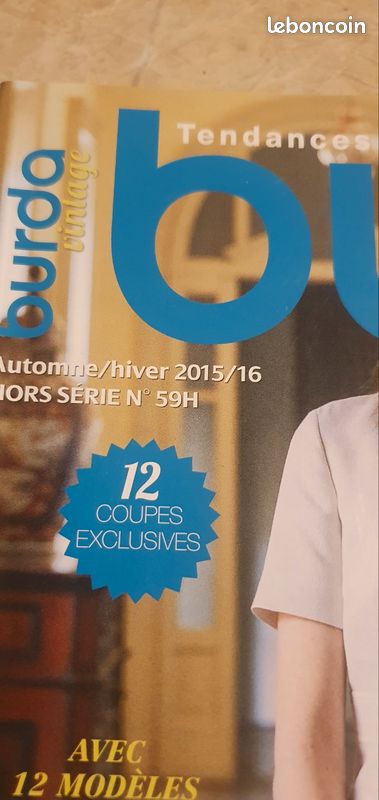 Magazine BURDA Style Hors Série 105H - Février 2021 "Nouveaux Préférés" - Occasion - Idéal Pour Couturières Et Passionnées De Mode