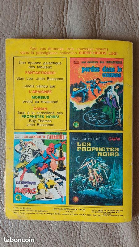 [Réservé] Lot 1 de 10 Marvel Strange Le journal de Spider-Man Collection Super Héros LUG (image 14)