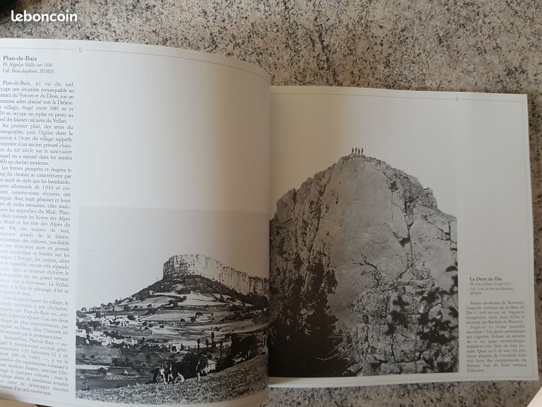 Livre rare " Le VERCORS , pays , paysans et Paysages " éditions Glénat (image 4)