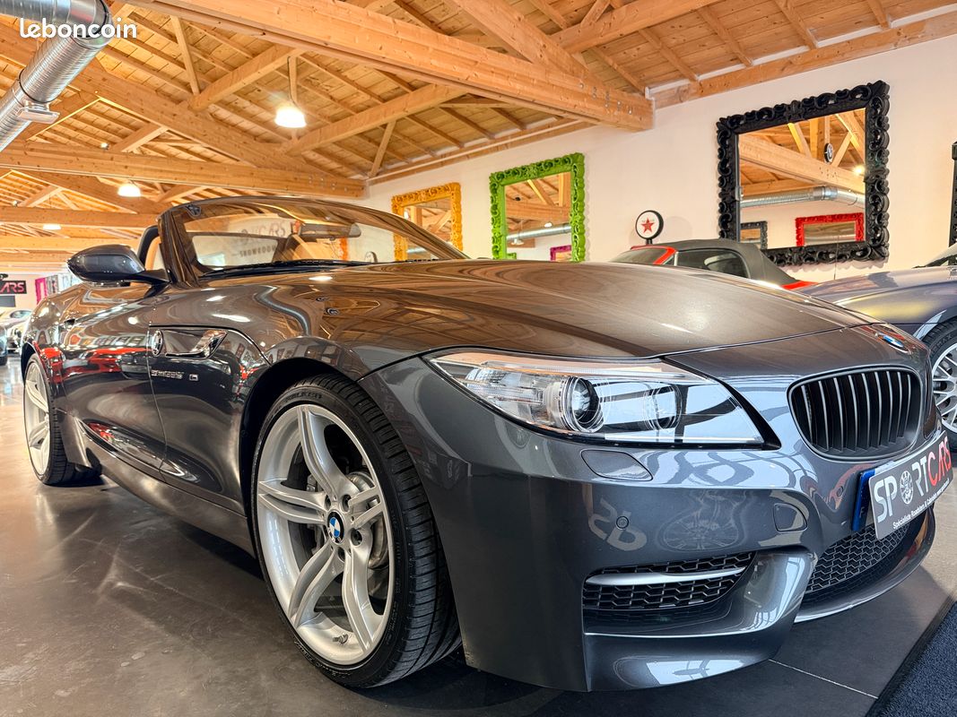 BMW Z4 35is sDrive 340cv M DKG "Facelift" Gris Minéral Sièges Sport Cuir Kansas Caramel 01/2016 SEULEMENT 41.000 km "ÉTAT NEUF" *LIVRAISON POSSIBLE (image 3)