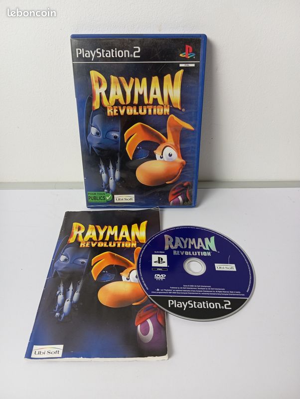 Jeu Rayman Revolution Pour PlayStation 2 (PS2) - Bon état - Jeu De Plateforme