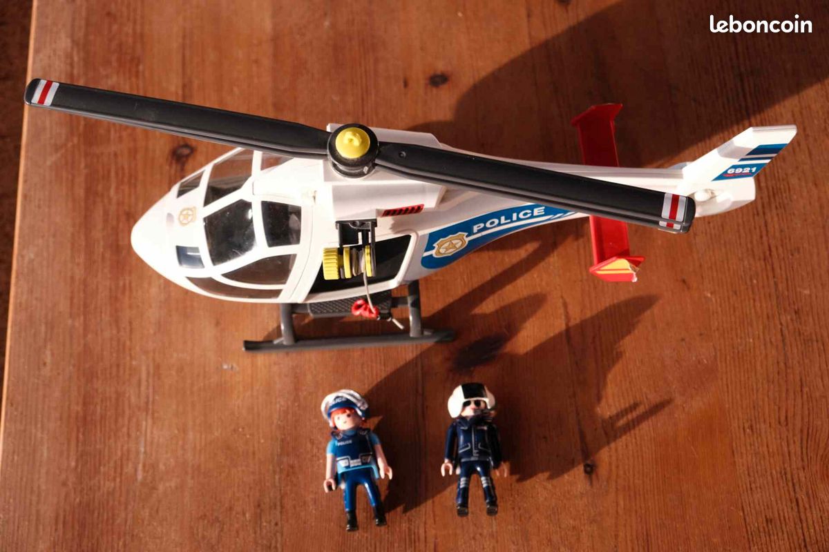 Playmobil hélicoptère police 6921 (image 4)