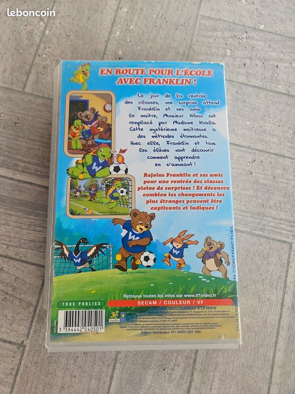 Cassette VHS La rentrée de Franklin (image 3)