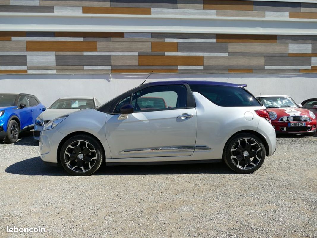 Citroen ds3 cabriolet 1.6 e-hdi 90 so chic etg6 (image 3)