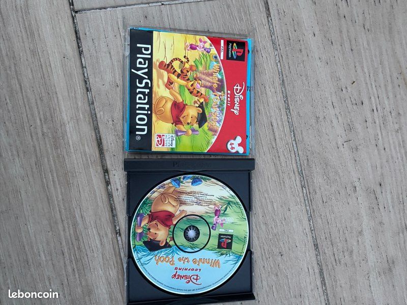 Jeu PS1 Disney Éveil avec Winnie l'Ourson - Complet (image 6)
