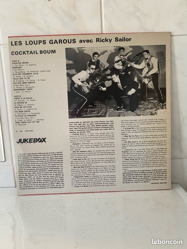 Vinyl 33t Les Loups Garous (image 2)
