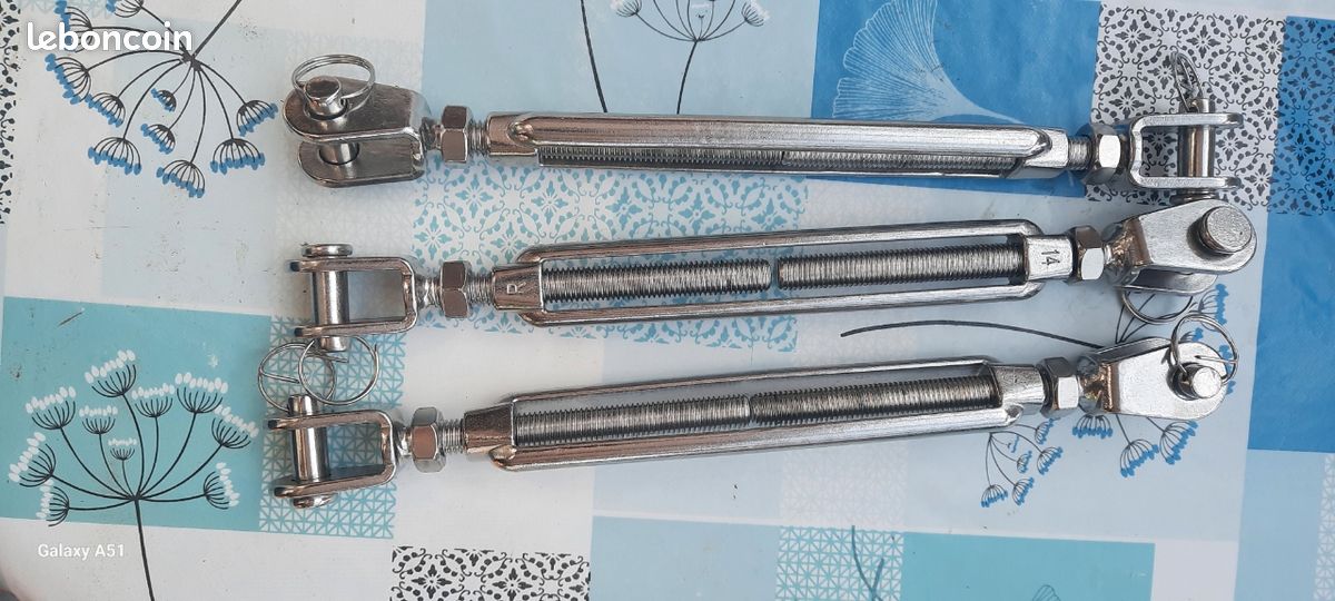 3 tendeurs inox professionnel charge lourde (image 1)