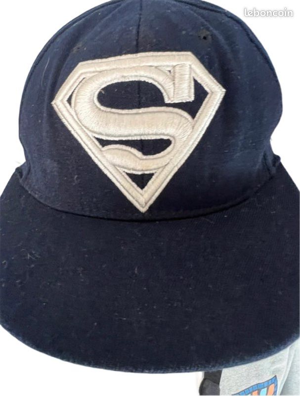 Casquette Personnalisable PANIC OVER SUPER HERO HERE - Coton Noir - Unisexe