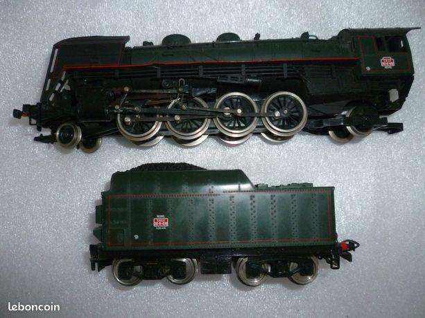 Locomotive Jouef HO Far West – Échelle HO – État D'occasion (manque Pare-buffle) – Testée