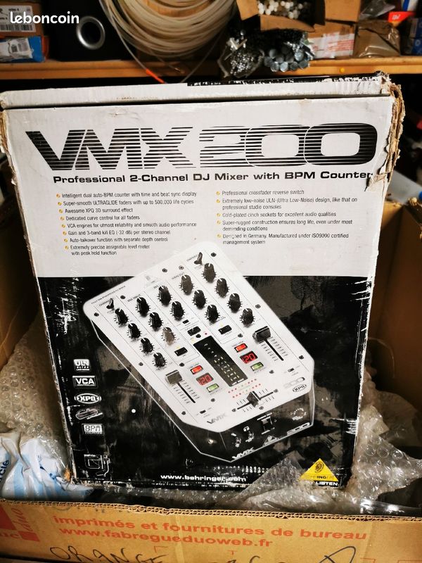 Enceintes + amplificateur + table de mixage +double lecture CD (image 3)
