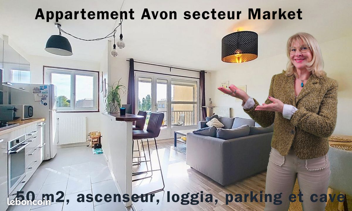 Appartement 2 pièces 51 m² · à Avon · 51 m² · 220 000 €