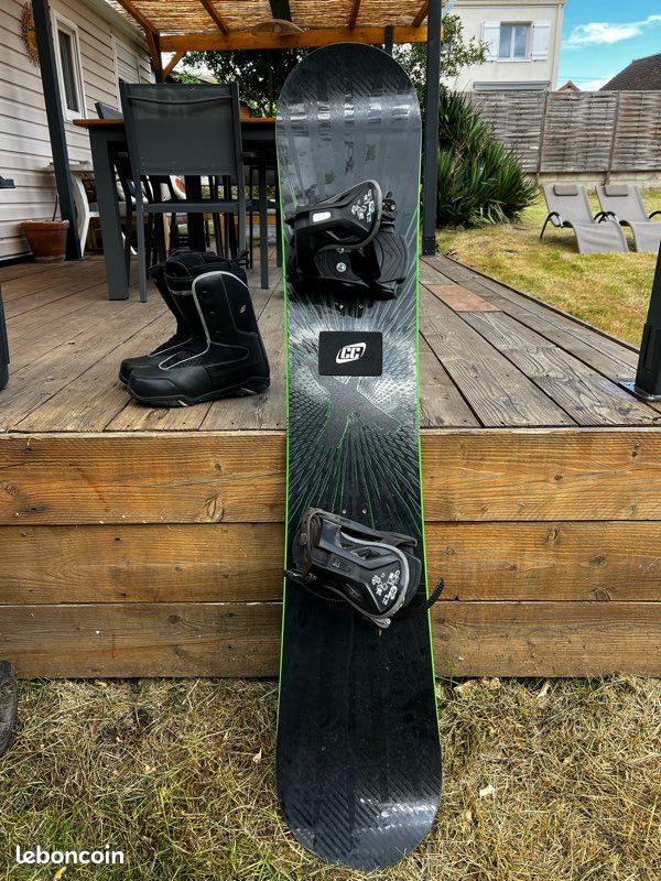 Snowboard Crazy Creek Avec Chaussures Taille 40 - état Impeccable