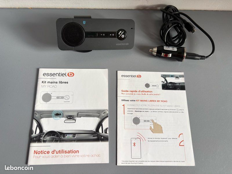 Kit mains libres Bluetooth Essentiel b (image 1)
