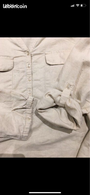 Chemise beige (image 4)