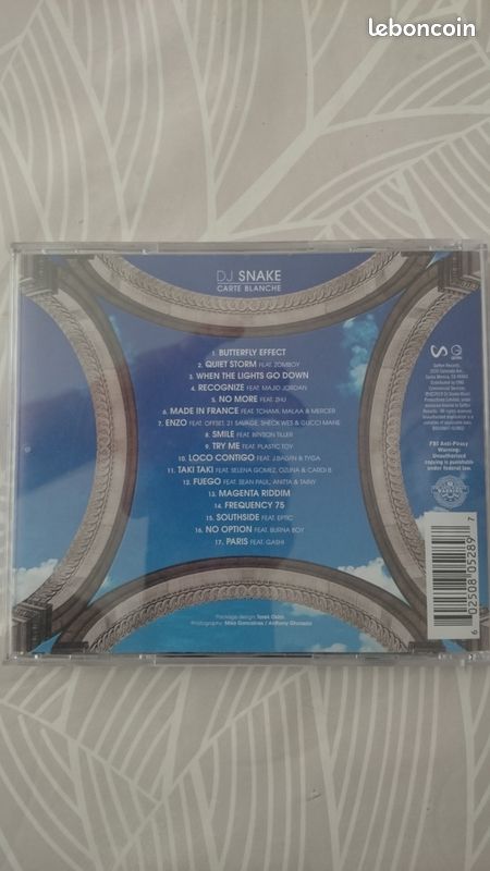 Cd Dj Snake carte blanche (image 2)