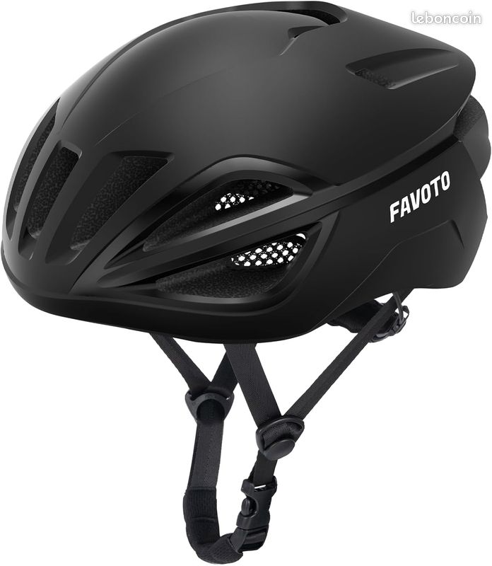 Casque Vélo WX DEVIATE - Demi-coque - Adulte Unisexe - Taille Unique (57-61 Cm) - Noir