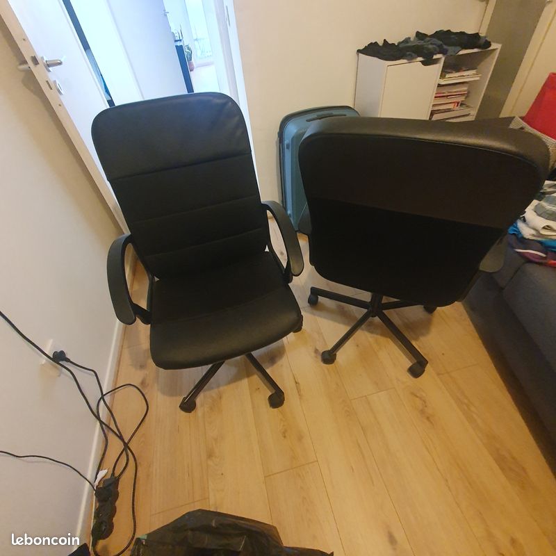 A vendre bureau + 2 fauteuils (image 2)