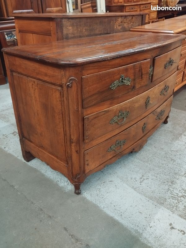 Commode Louis XV d'époque (VENDUE) (image 2)