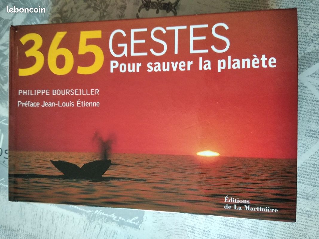 Livre 365 gestes pour sauver la planète (image 1)