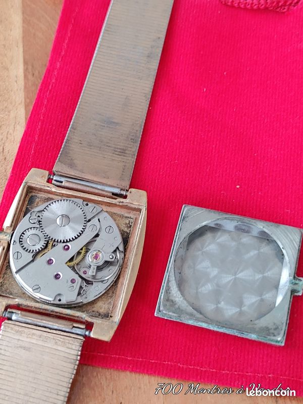 Montre Mécanique ELVES - Boîtier Chromé - Sans Bracelet - Fonctionne - Occasion