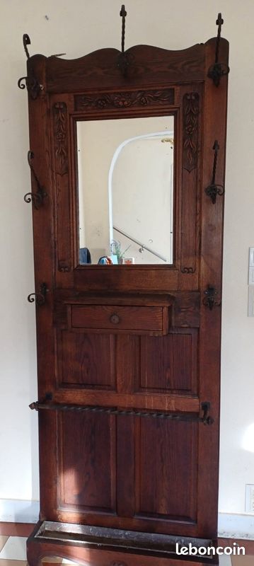 Meuble vintage vestiaire (image 2)