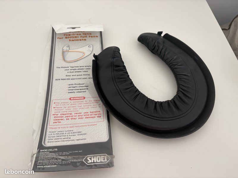 Accessoires SHOEI pour casque visière anti buée (image 2)