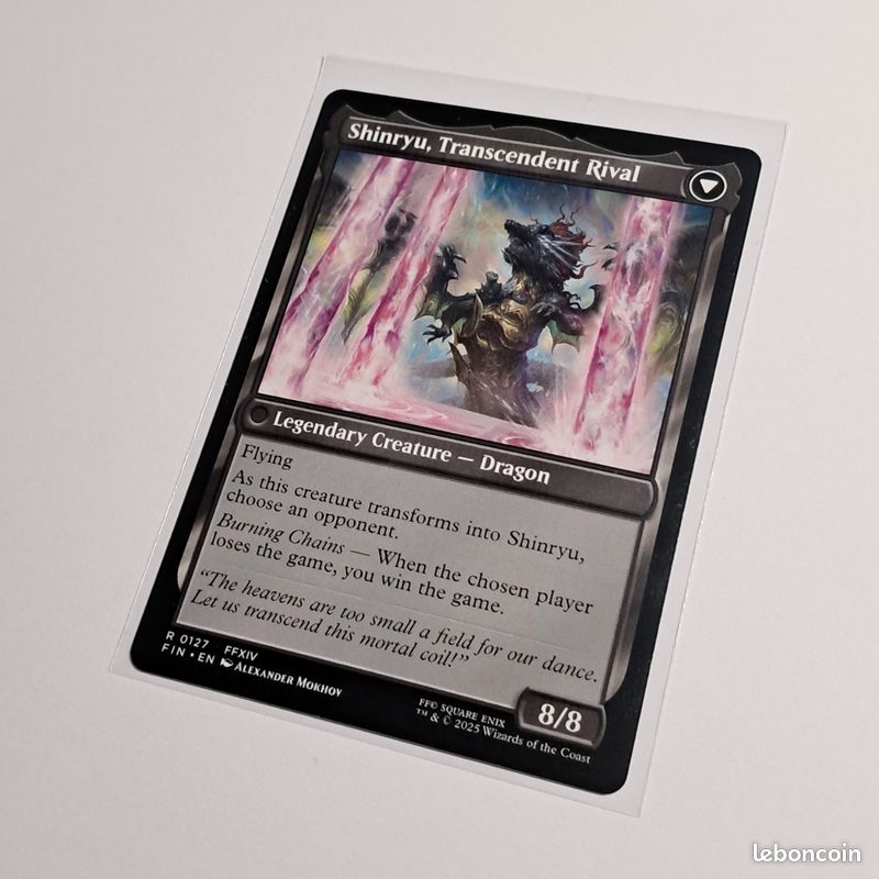 zenos mtg card Magic The Gathering - Universes Beyond - Final Fantasy