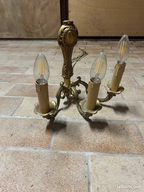 Lustre ancien laiton (image 2)