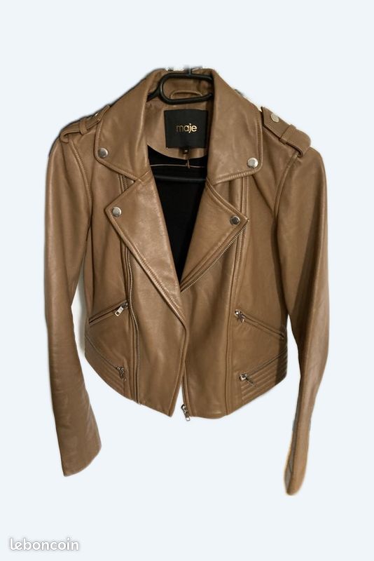 Vestiaire Collective Veste Maje Laine Blousons En Cuir Maje - Main Image