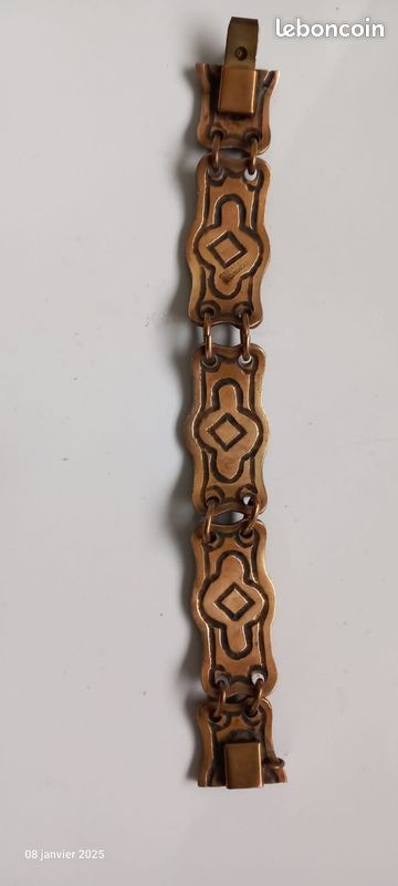 Bracelet bronze signé Dominique Piechaud (image 10)