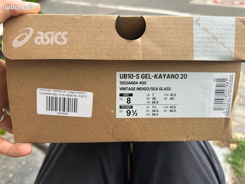 ASICS ub10 s gel Kayano 20 (image 4)