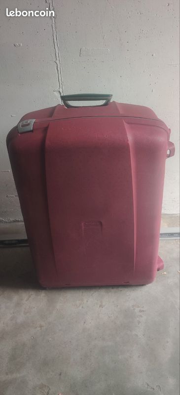 Valise Samsonite rouge (image 1)
