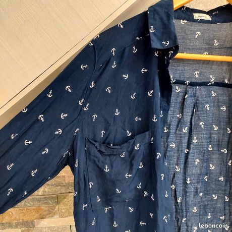 Chemise Pimkie En Viscose - Taille M/38 - Couleurs Assorties (noir, Blanc, Rouge, Bleu) - Neuve Sans étiquettes