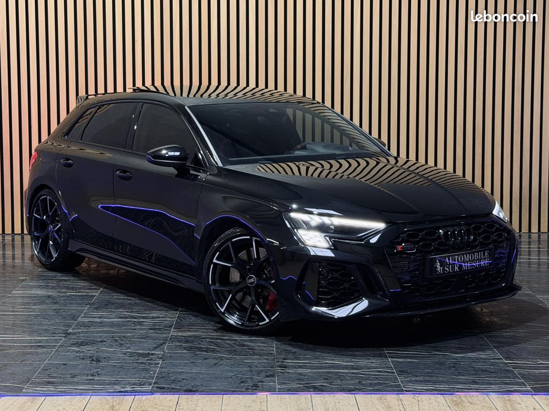 AUDI RS3 SPORTBACK Quattro 2.5 TFSI 400 S-tronic ETAT NEUF SUIVI COMPLET IMMAT FRANCE FULL OPTIONS (image 1)