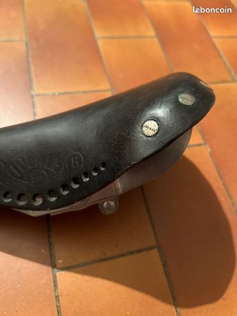 IDEALE selle TB 63 Randonneuse 1940/50 leather saddle