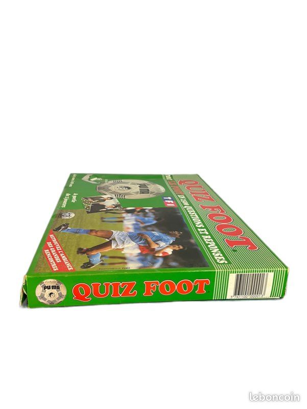 Jeu De Société Quiz Foot TF1 – 2500 Questions – Vintage Avec Maradona – Bon état