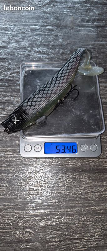Esca In Gomma Monkey Lures King Lui 7,5 Cm – Per Luccio, Persico, Lucioperca E Merluzzo