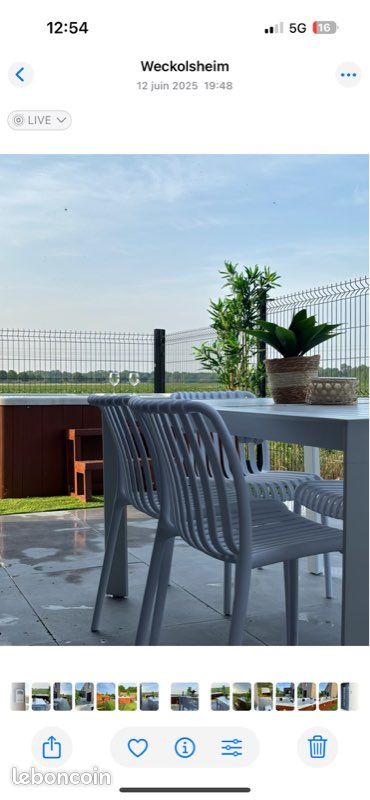 Table chaise balcon (image 3)