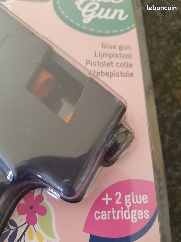 Pistolet à colle neuf avec support + 10 bâtons de glue gun (image 3)