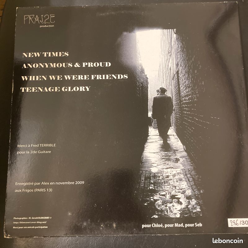 Ol 'Cunts - New Times - Maxi 45t /12" -2011 - Limited édition -Punk Oi (image 2)