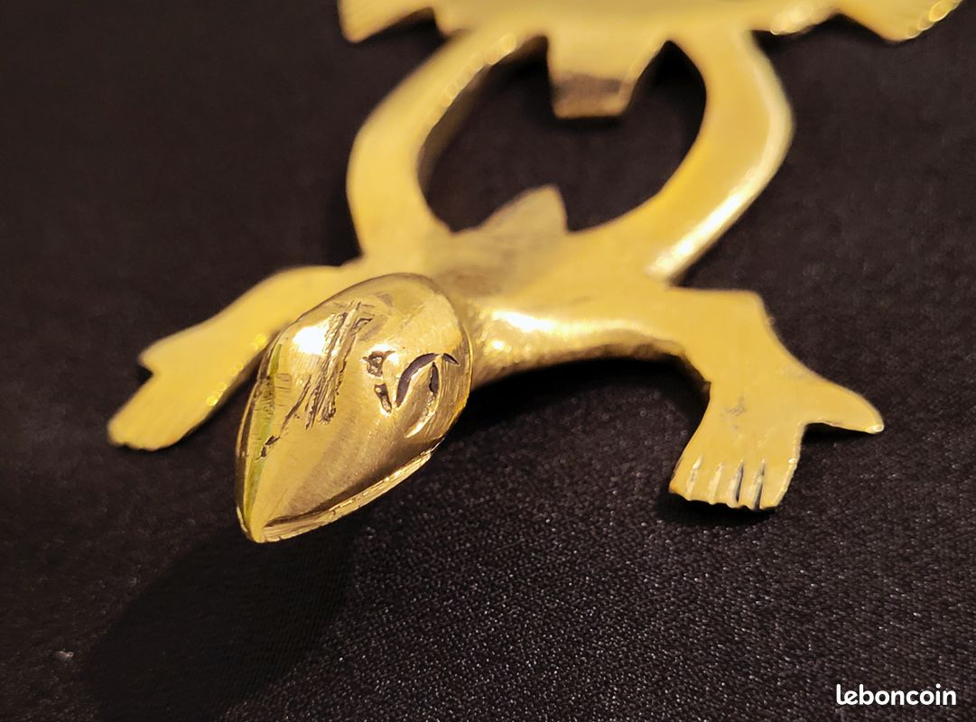 IndianShelf main d'or en laiton Araignée Paquet de 1 Aimant ouvre