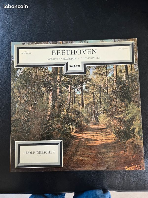 Dksque vinyles beethoven pathétique et appasiona (image 1)