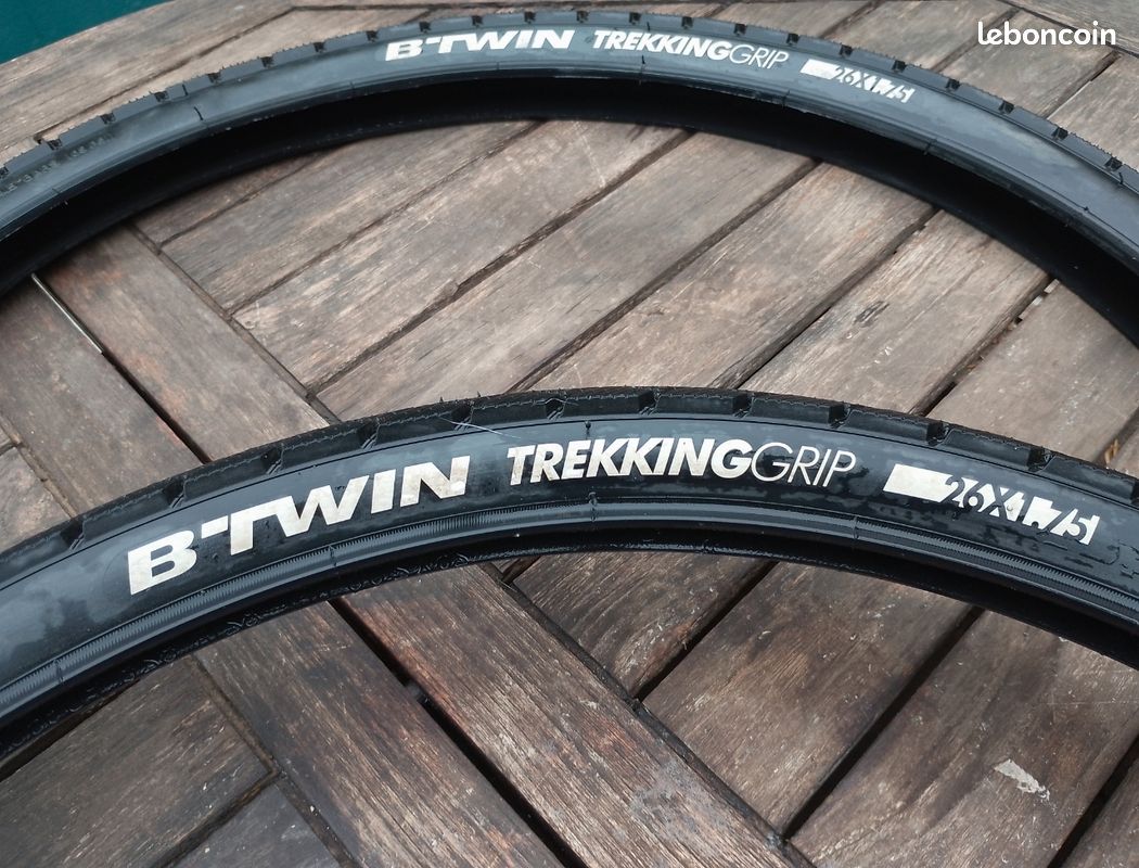 Bike Tire Copertoni Trekking 26 Trekking Grip 26x1 75 Pneu Btwin