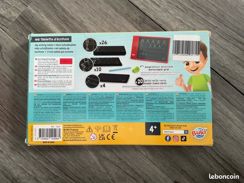 Tablette d’Écriture Écran LCD — Dès 4 ans (image 2)