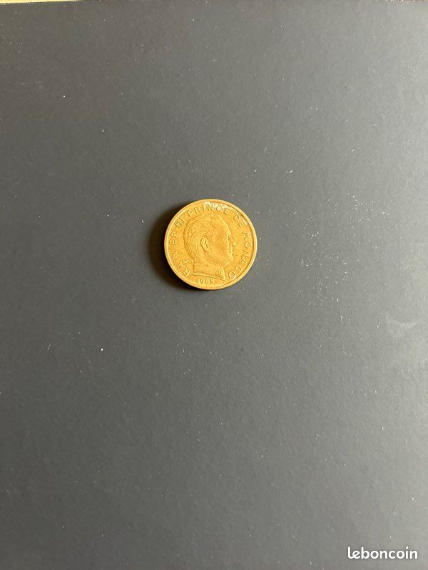 Pièce de 50 centimes prince de Monaco 1962 (image 1)