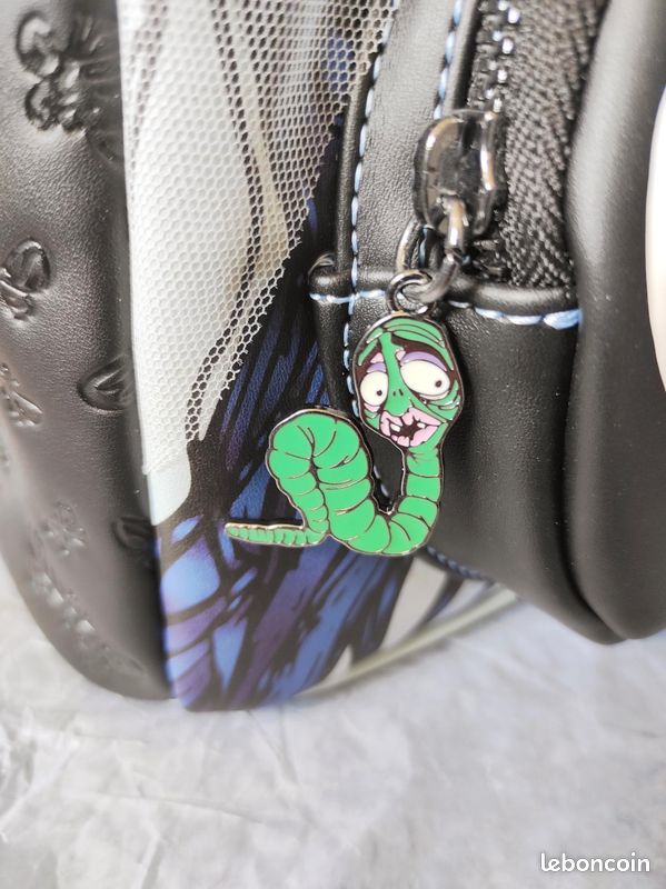 Sac à Dos Loungefly Emily - Les Noces Funèbres De Tim Burton, Bleu, Simili Cuir